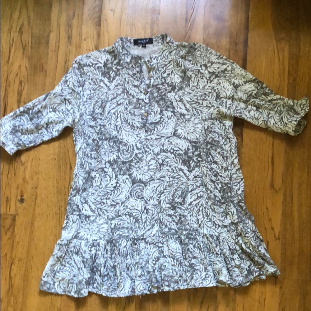 Beulah light woven top